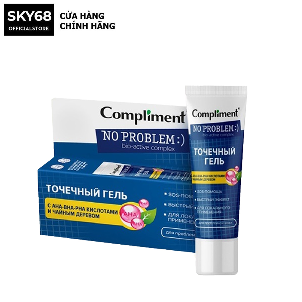 Gel mụn khẩn cấp sos compliment no problem 25ml