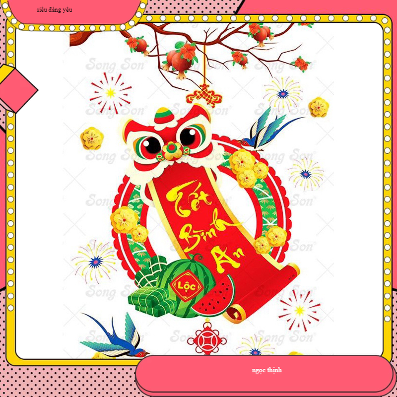 Trang trí tết cổ truyền chữ việt nam decal cành mai dán cửa kính năm 2024 | trang trí tết | decor tết | trang trí nhà cửa | tranh tết | decal trang trí tết