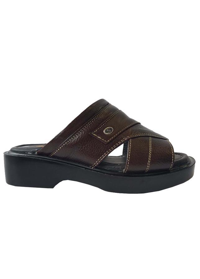 Biggben Men's Slippers High Quality Genuine Cow Leather Dnb125