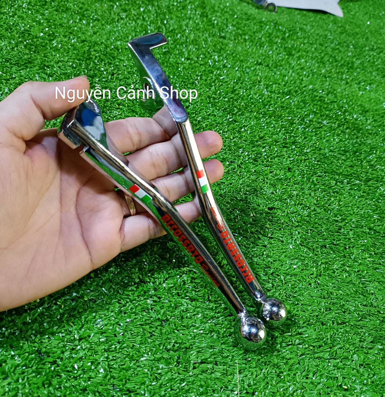 Tay thắng xiken, gắn xe sonic 150