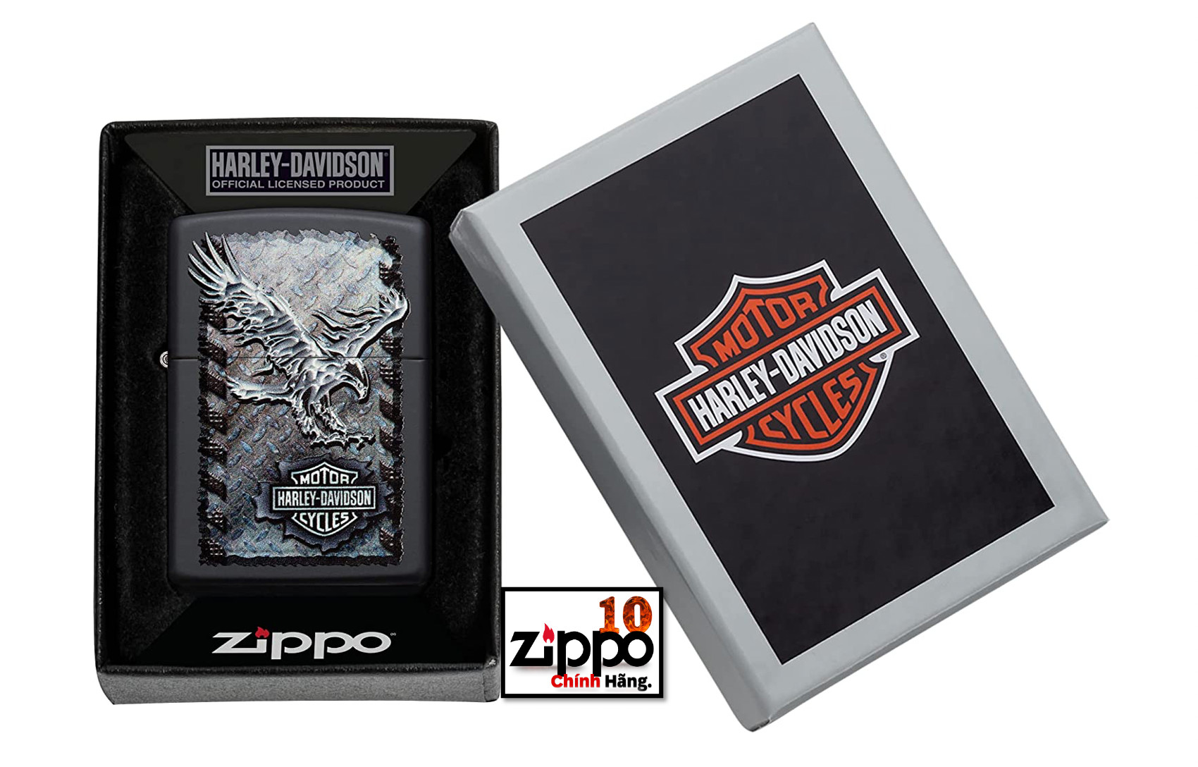 Bật lửa ZIPPO 28485 Harley-Davidson® - Chính hãng 100%