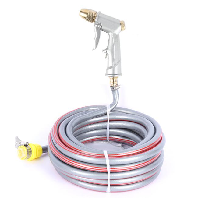 Bộ dây và vòi xịt tăng áp lực nươc 3 lần loại 15m 701576 (xám)