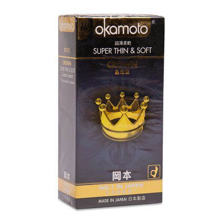 Bao cao su CROWN OKAMOTO – Hộp 10 Chiếc