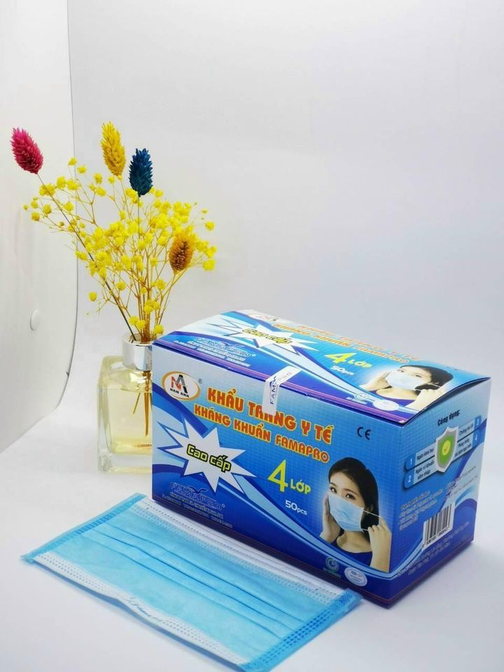 Combo 3 hộp khẩu trang y tế nam anh