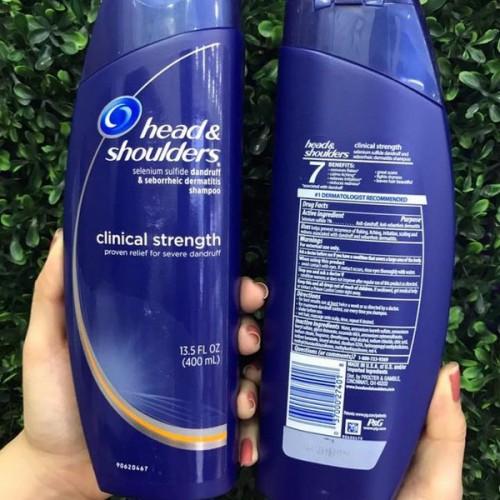 Dầu Gội Sạch Gàu Head & Shoulder Clinical Strength 400ml
