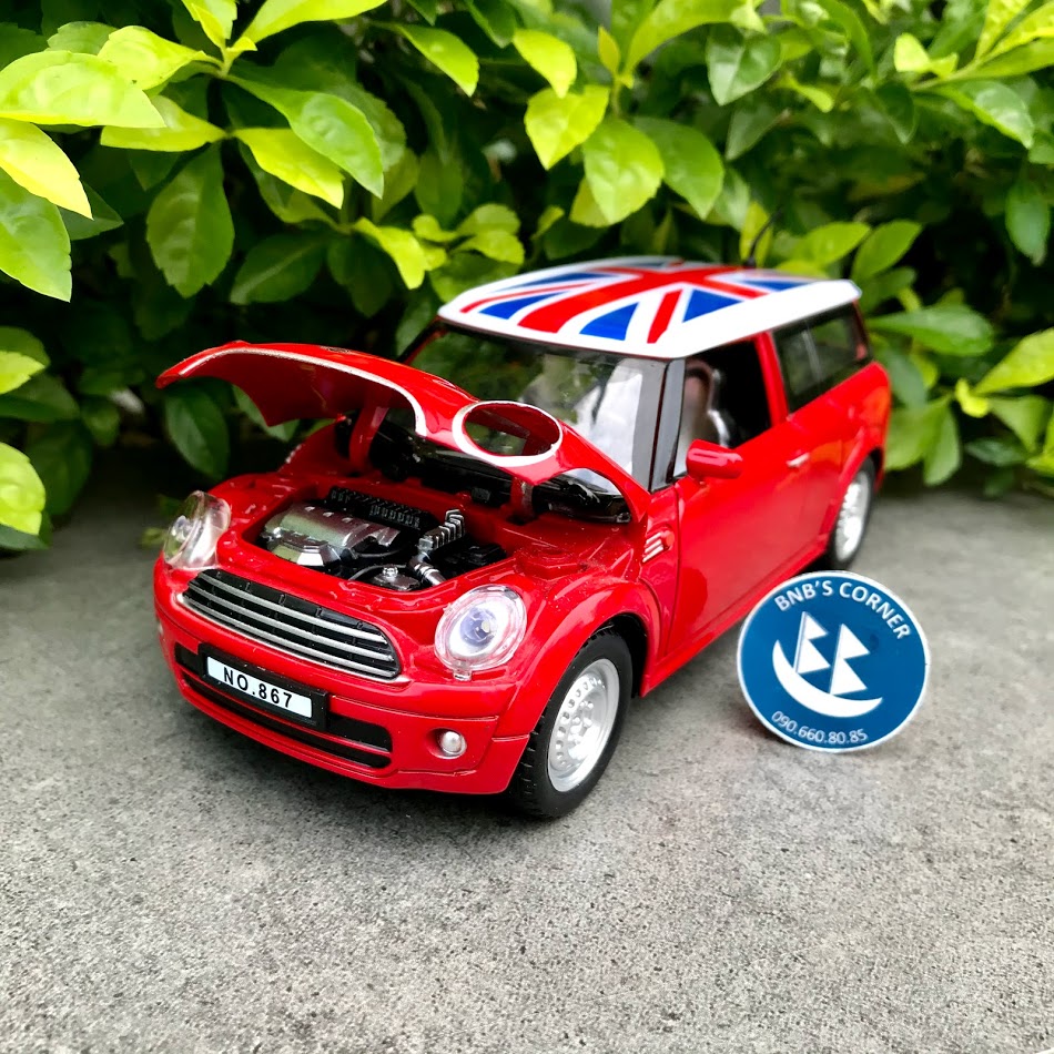 [BNB's Corner] Xe mô hình Mini Cooper tỉ lệ 1:32