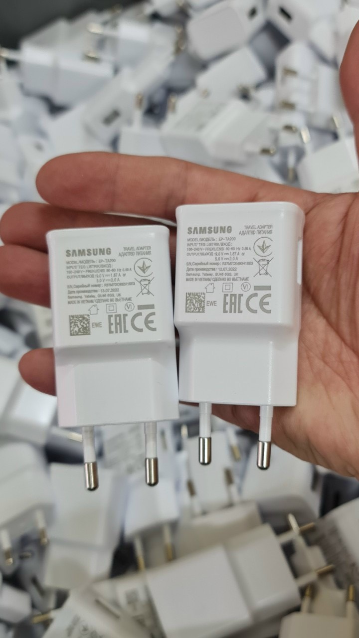 Bộ sạc nhanh Samsung S10 hàng zin bóc máy BH 12 tháng
