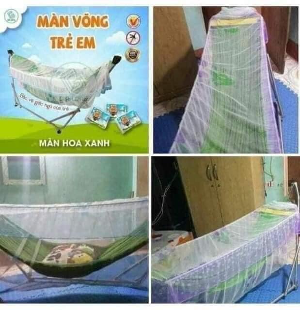 Mùng, Màn Chụp Võng Tránh Muỗi Cho Bé,mùng treo võng chống muỗi và các loại côn trùng có hại dành cho tất cả các loại võng