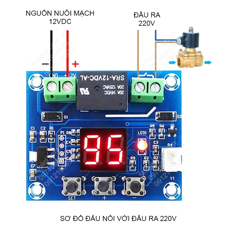 Module mạch công tắc cảm biến độ ẩm của đất kỹ thuật số M214