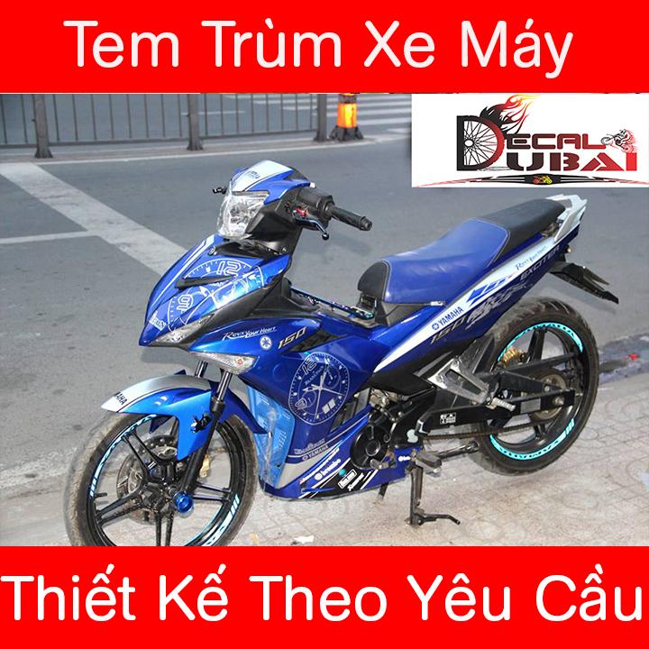 Tem Trùm Exciter 150 Đồng Hồ