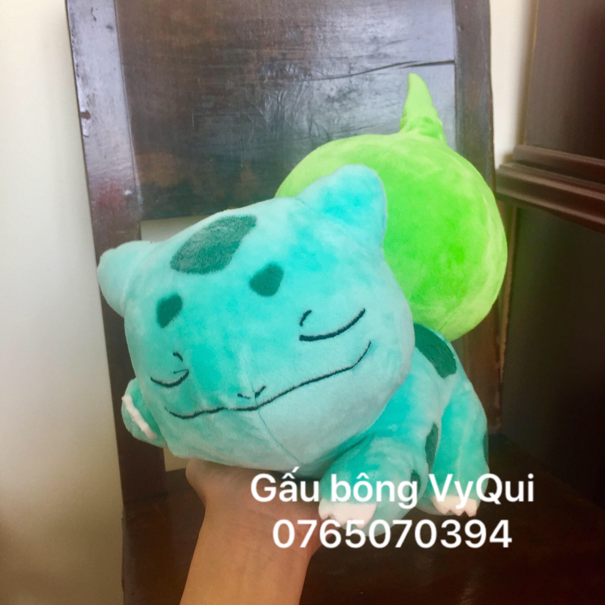 [HCM]Gấu bông pokemon ếch kì diệu ngủ say
