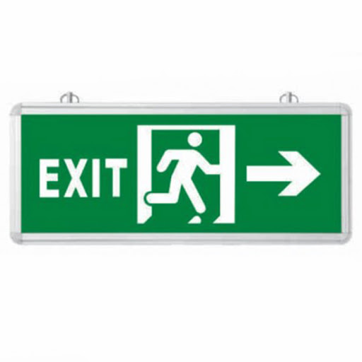Đèn Led EXIT Đèn Thoát Hiểm 1 mặt Và 2 Mặt- Rẽ Trái,Phả