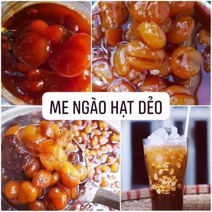 Me ngào hạt dẻo chùm ruột  ( hũ 900gr)