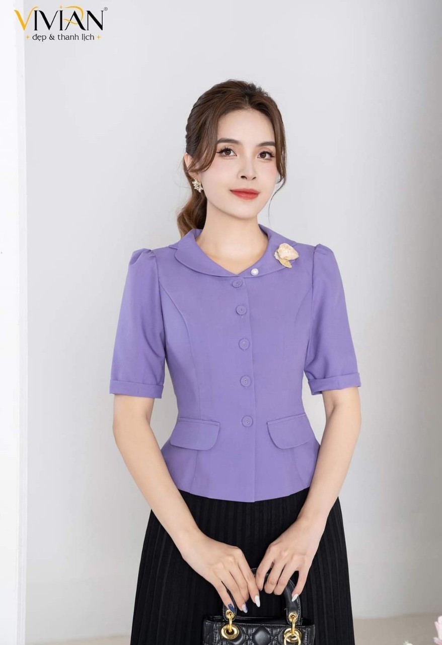 ÁO CÔNG SỞ CAO CẤP  DUYÊN DÁNG