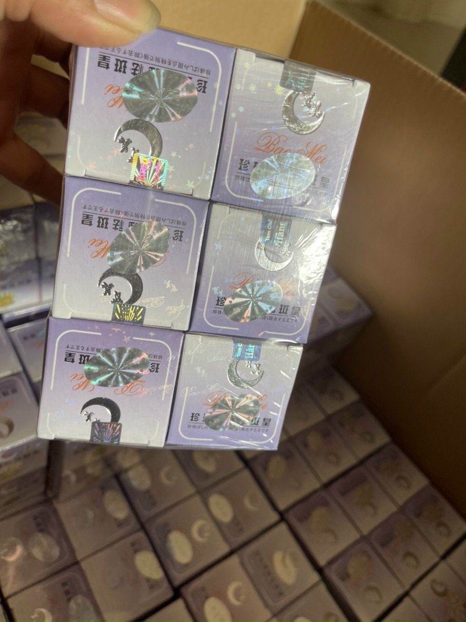 2 hủ Kem trắng da ban đêm