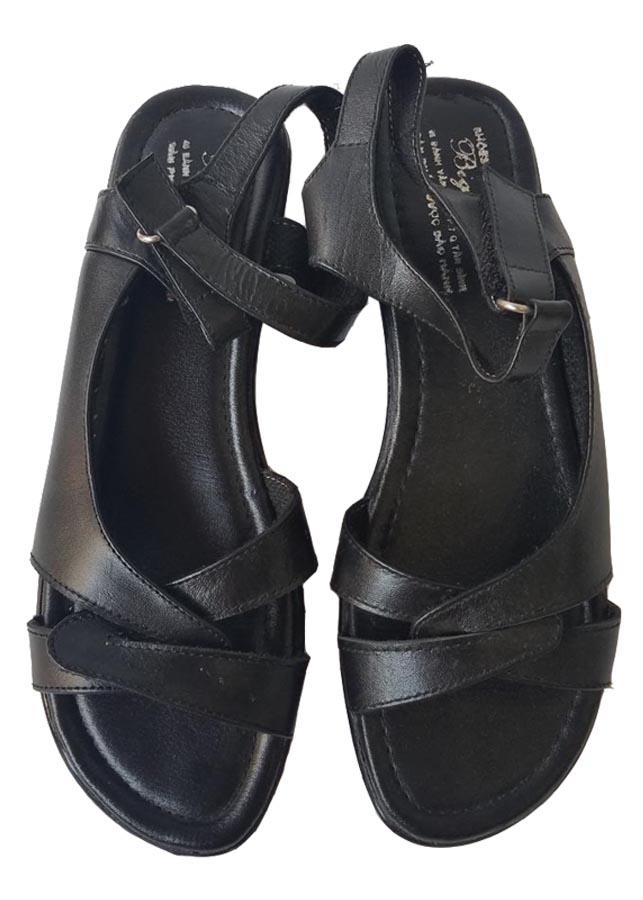 Sandal Xuồng Nữ BIGGBEN Da Bò Thật SDXB4