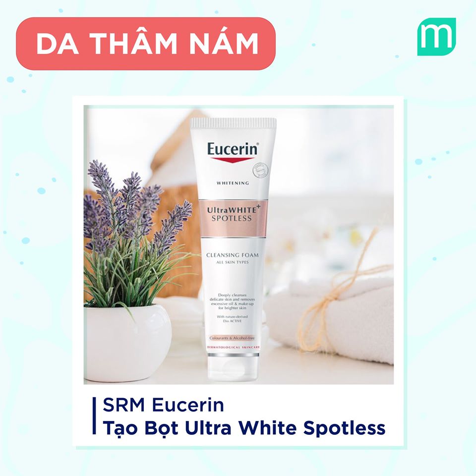 Sữa Rửa Mặt Eucerin Spotless Brightening Gentle Cleansing Foam