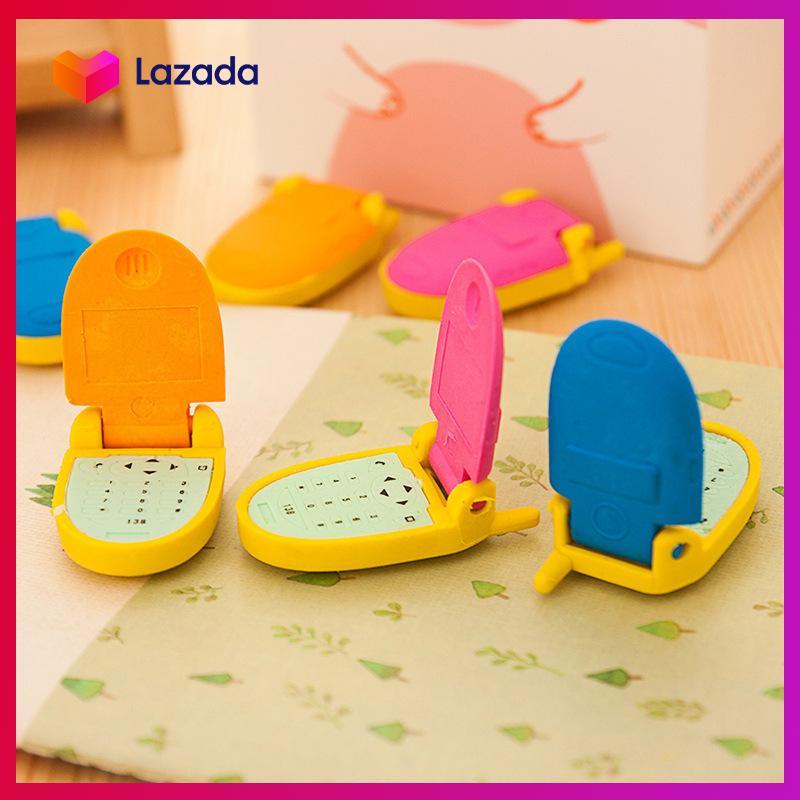 HCM Set 2 Gôm tẩy Điện thoại nắp gập RAZING siêu CUTE - KAShop