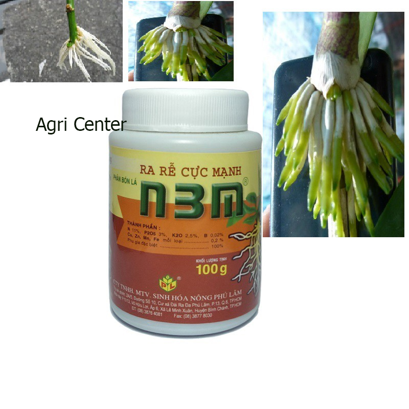 Kích Thích Ra Rễ Cực Mạnh N3M (100G) - Combo 2 lọ