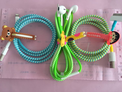 [HCM]DÂY QUẤN CÁP 2 MÀU BẢO VỆ ĐIỆN THOẠI