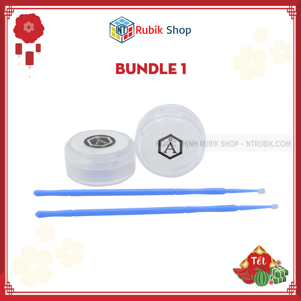 [Cubicle-bundle 1] Combo Angstrom Gravitas & Angstrom Dignitas dầu bôi trơn rubik