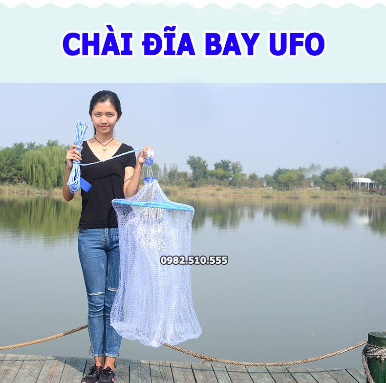 Chài Đĩa Bay Cước Rút UFO - 3m Thái Lan