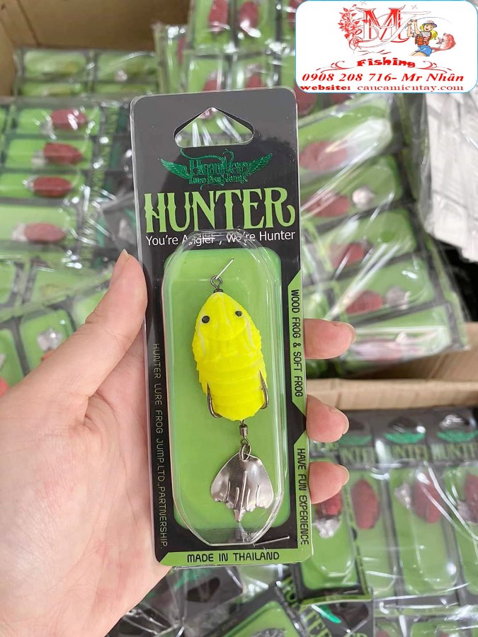 Nháy Hơi Câu Cá Lóc HunTer V4 Thái Lan 2020