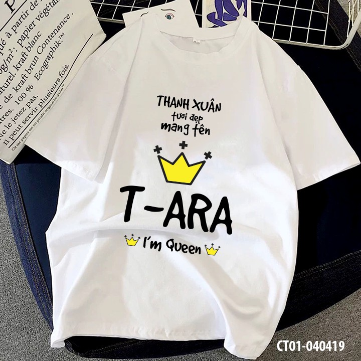Áo thun t-ara queen