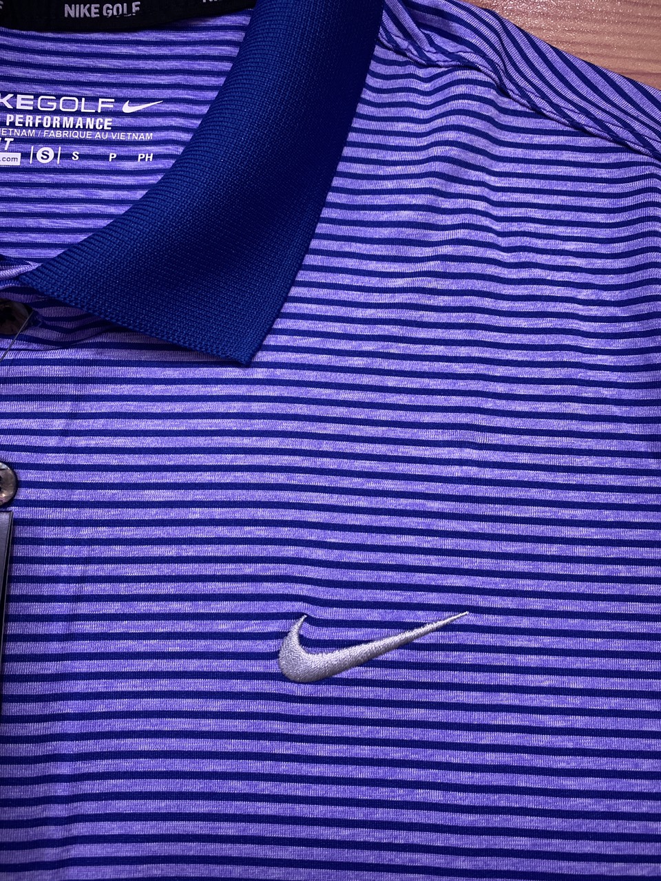Áo golf nam dài tay nike xuất dư