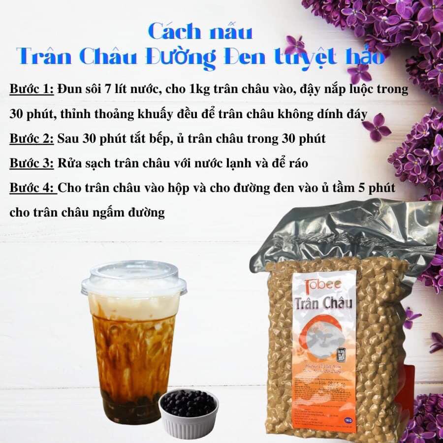Trân Châu Đường đen Douxian túi 2kg