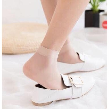 Tất da chân nữ mỏng siêu dai, tất giấy bó Hàn Quốc