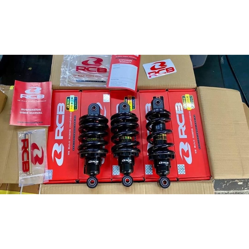 Phuộc RCB M2 Đen Ty Vàng Ex150/Winner/Ex135 ( Hàng Chính Hãng RCB )