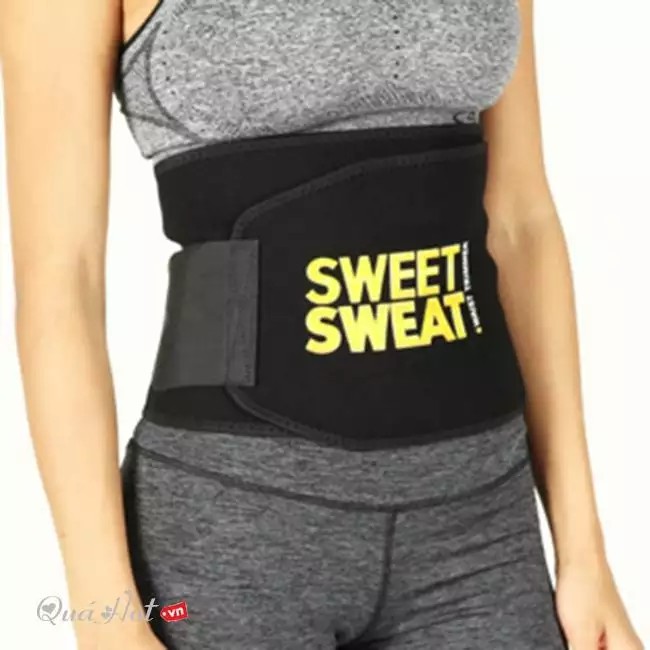 Đai quấn nóng giảm mỡ bụng sweat belt cao cấp
