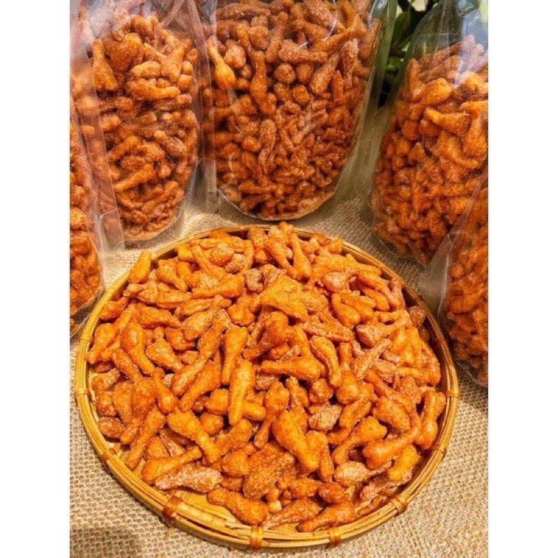 500g quẩy đùi gà phô mai cay, snack đùi gà sấy phô mai giòn tan thơm ngon đặc biệt
