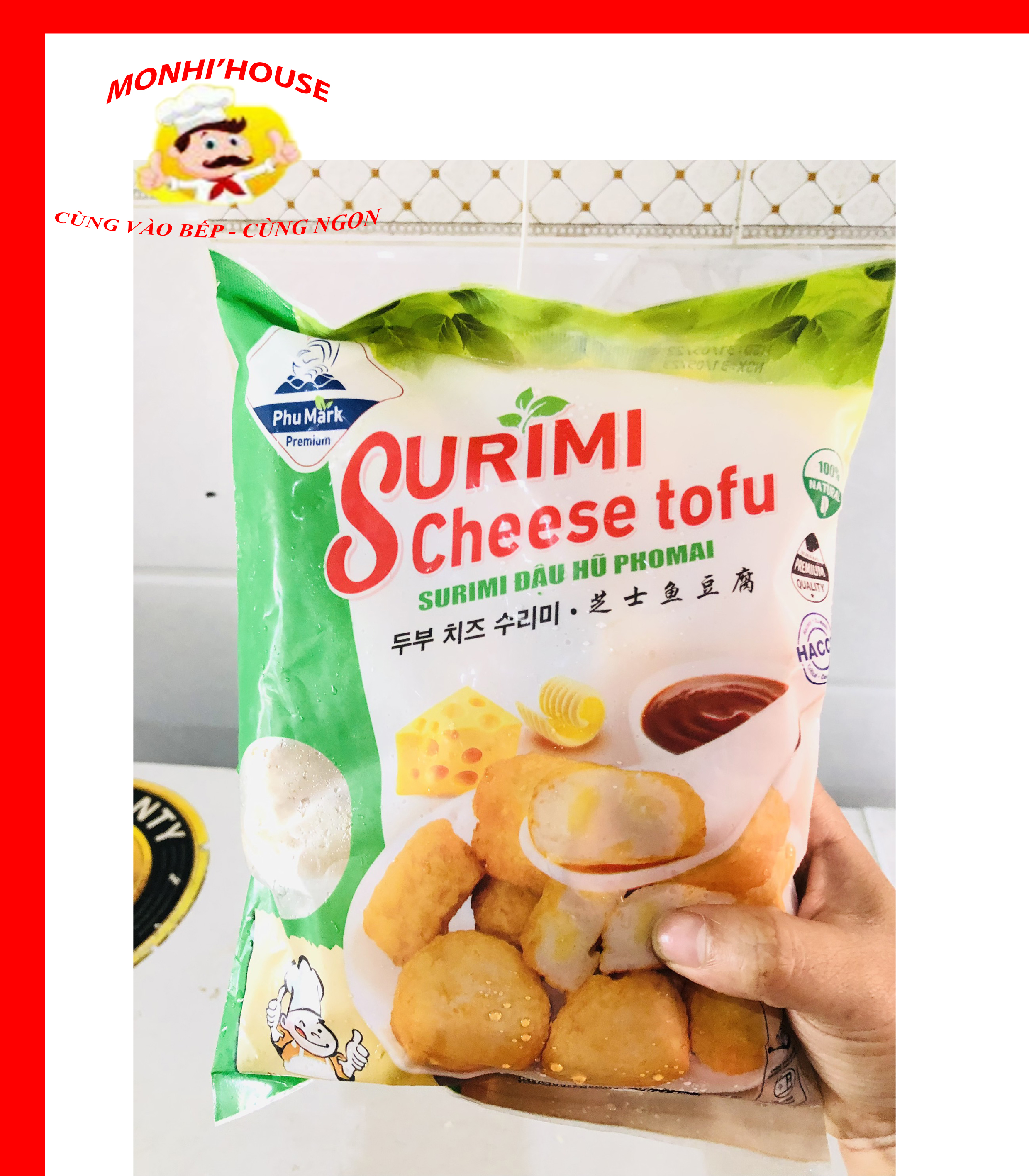 500g Đậu Hũ Phô Mai Phú Mark/ 1kg
