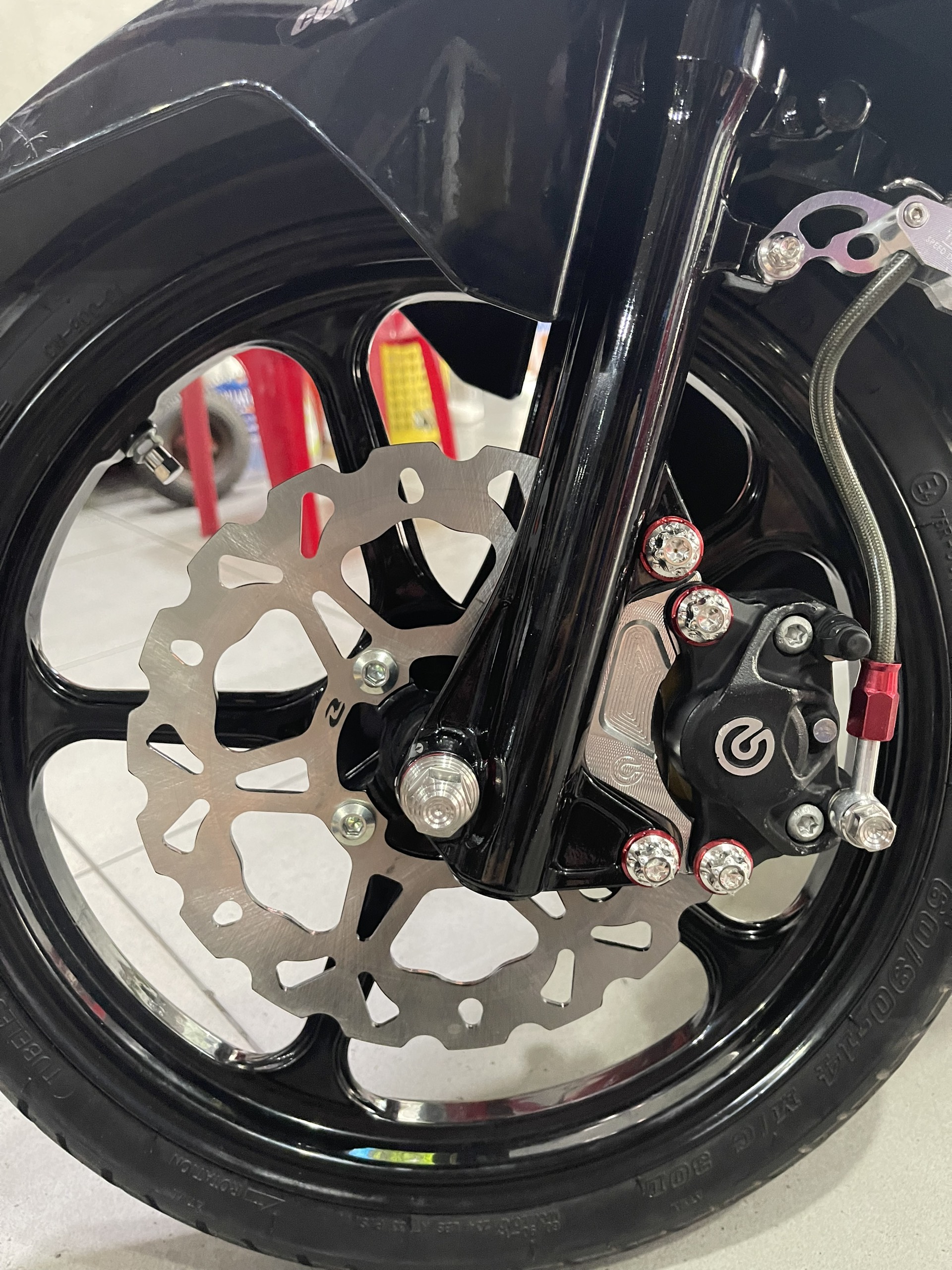 ĐĨA THẮNG TRƯỚC RACING BOY EXCITER 135 C.HÃNG