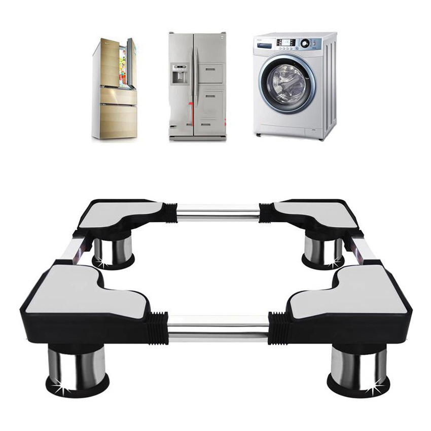 Chân đế tủ lạnh máy giặt inox đa năng chân kê tủ lạnh máy giặt inox siêu cứng cáp chống rung lắc với mọi loại máy.