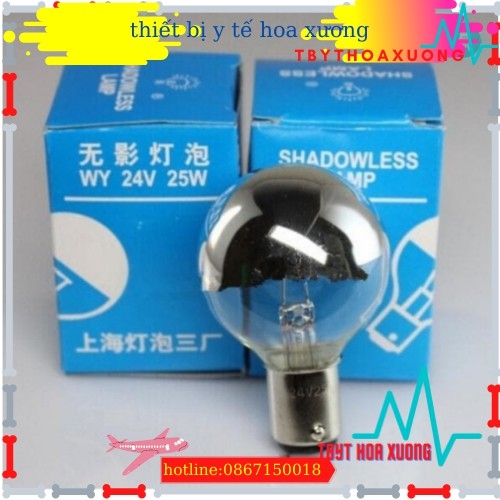 Bóng đèn mổ 24v 25w dùng để thay thế đèn mổ 4 bóng và 5 bóng