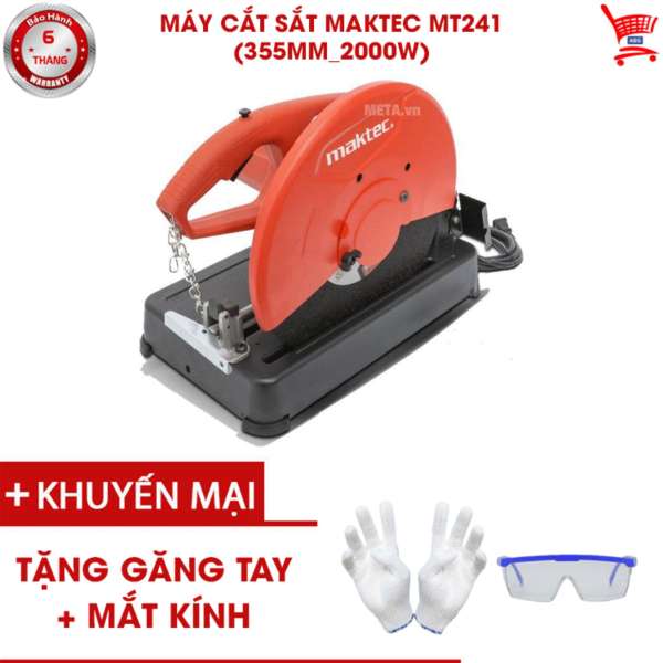 Máy cắt sắt MAKTEC MT241 (355MM_2000W)