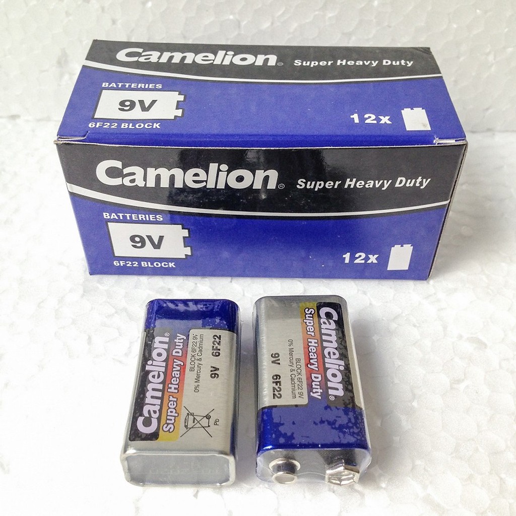 Pin 9v camelion