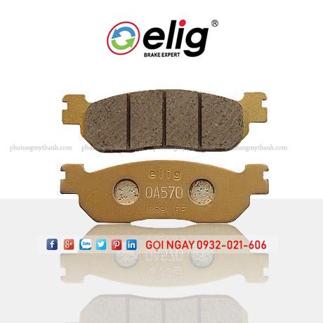 Bố thắng , má phanh dĩa xe Sirius đời đầu - Elig