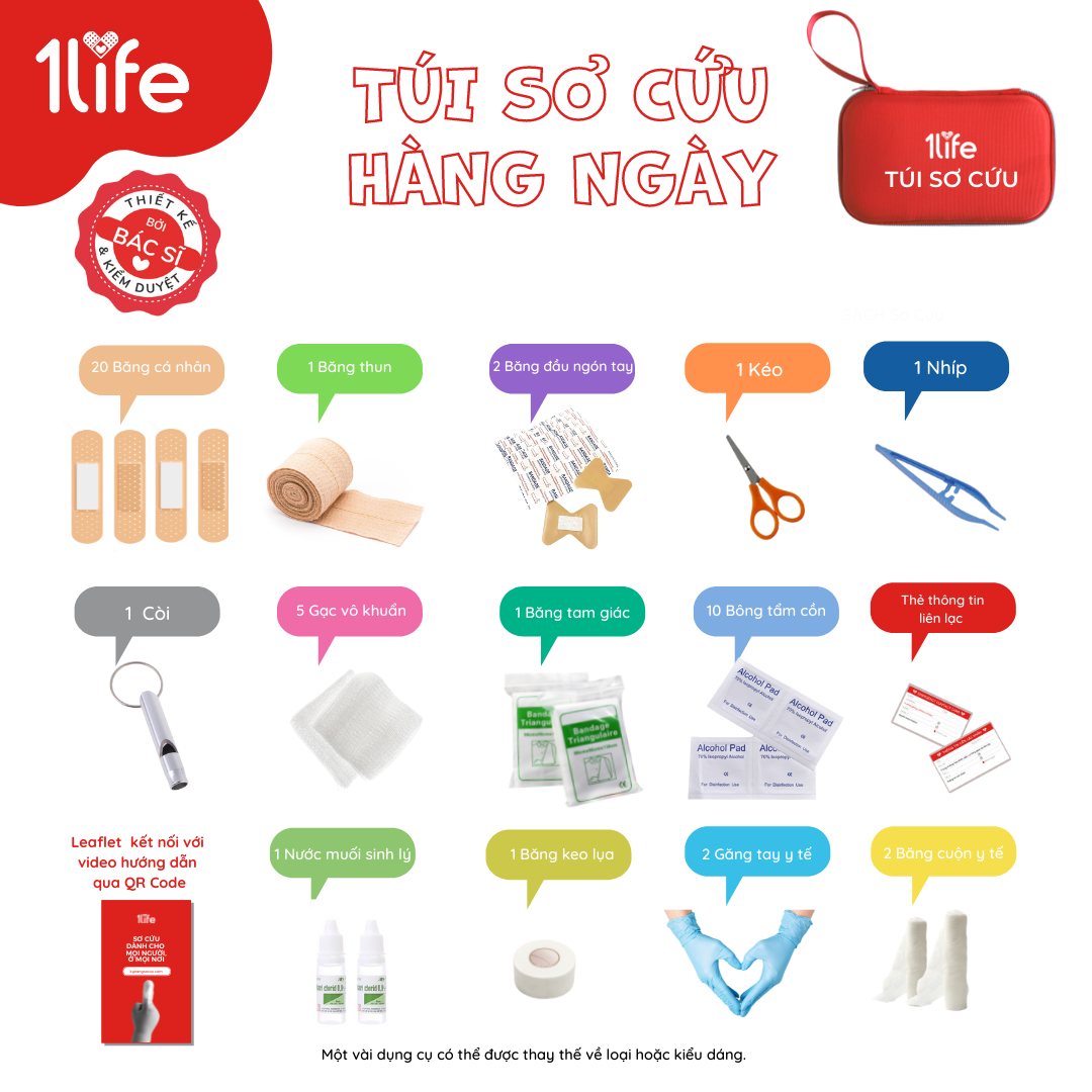 Túi Sơ Cứu Hàng Ngày - Daily First Aid Kit