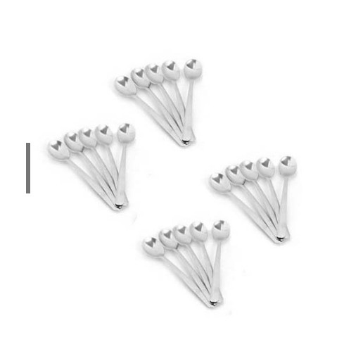[HCM]Set 20 muỗng cafe Inox cao cấp