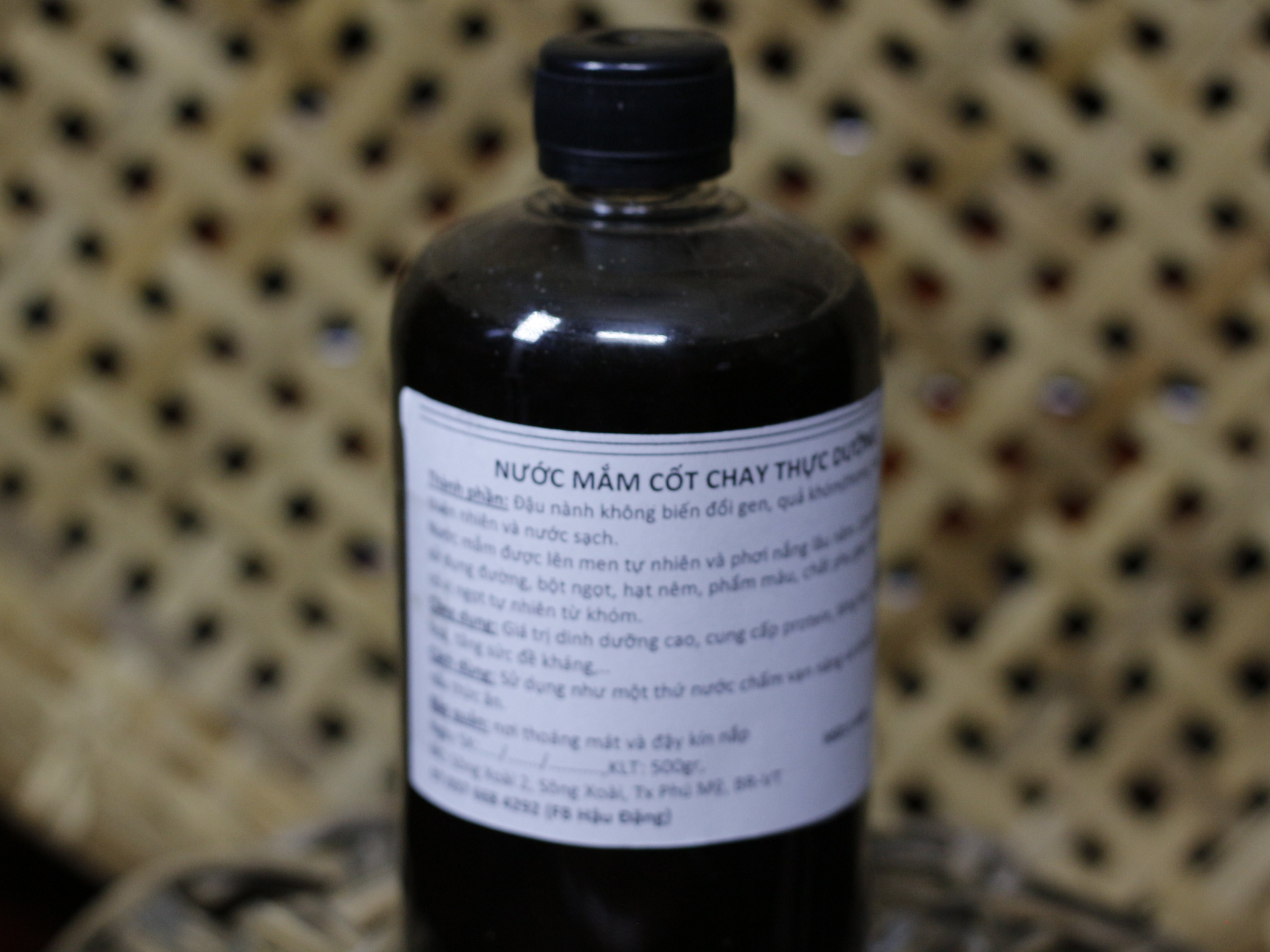 Nước mắm chay 4 NămThực Dưỡng 500ml