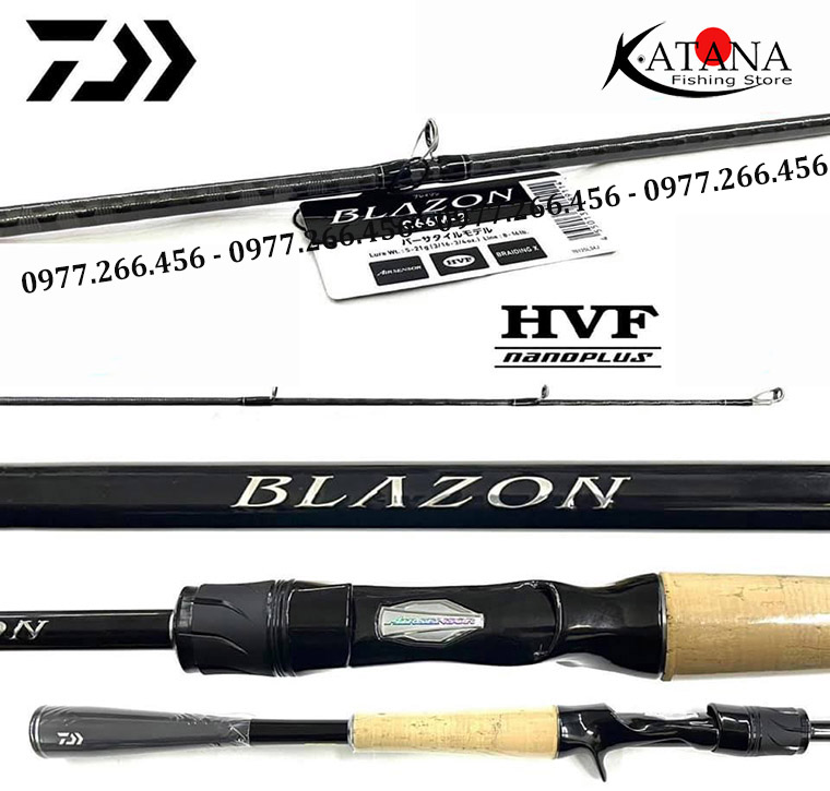 Cần Câu lure Daiwa Blazon -  Máy Ngang, Máy Đứng