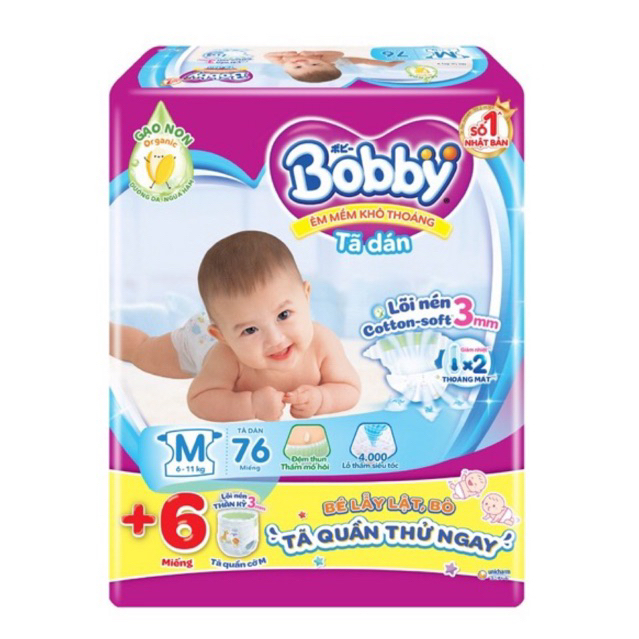 Tã dán Bobby M76/M46