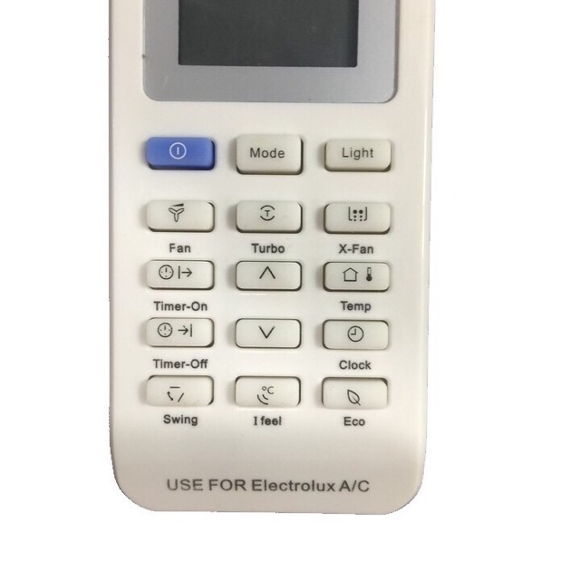 Điều khiển điều hoà Electrolux - Remote máy lạnh Electrolux