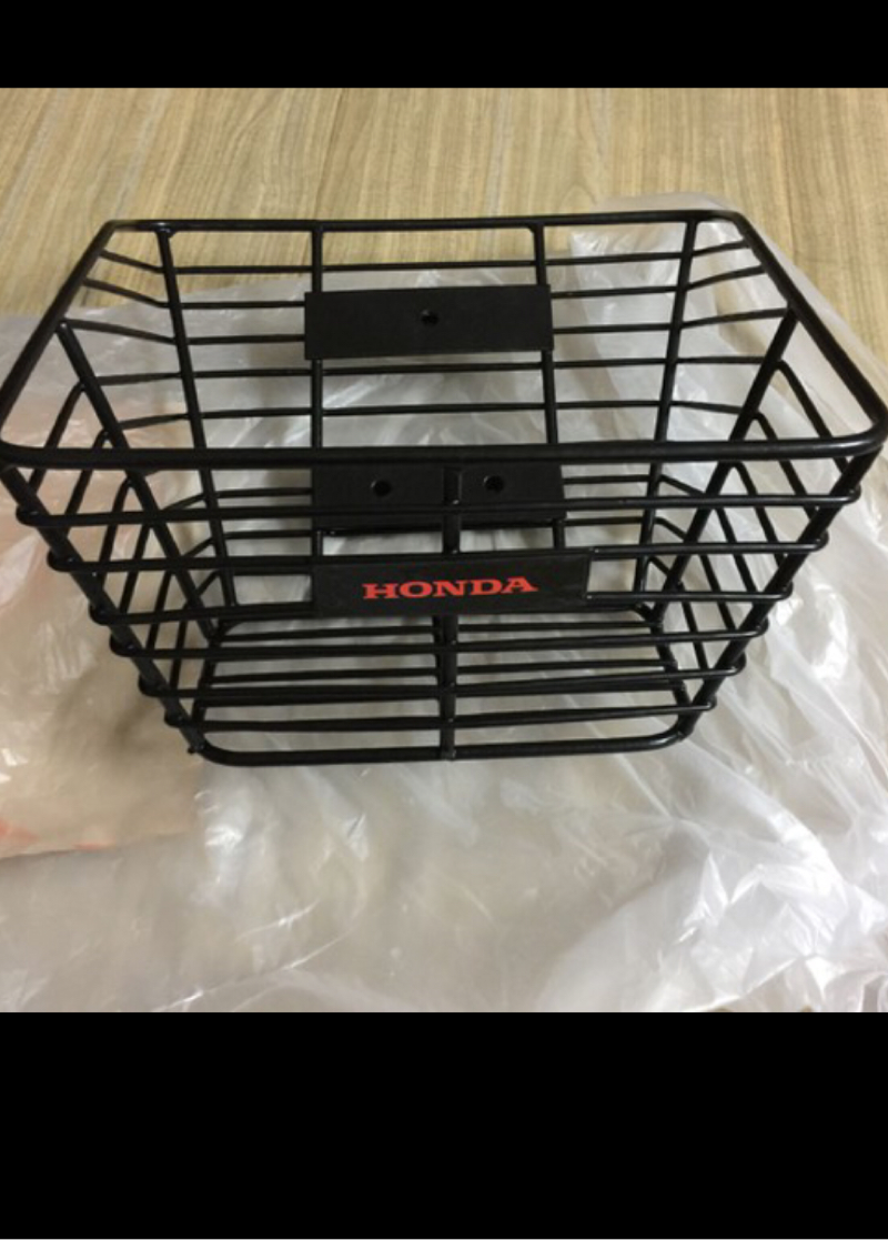 Rổ đen Honda Wave nhỏ sọc ngang