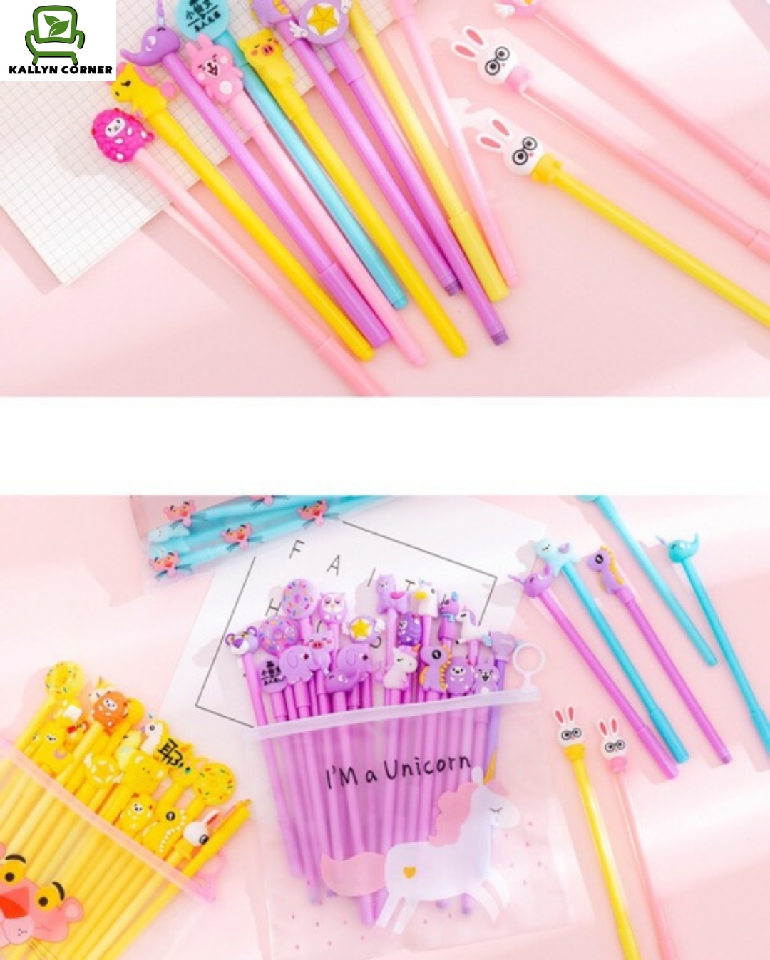 [HCM]Combo 5 bút bi cute nhiều mẫu