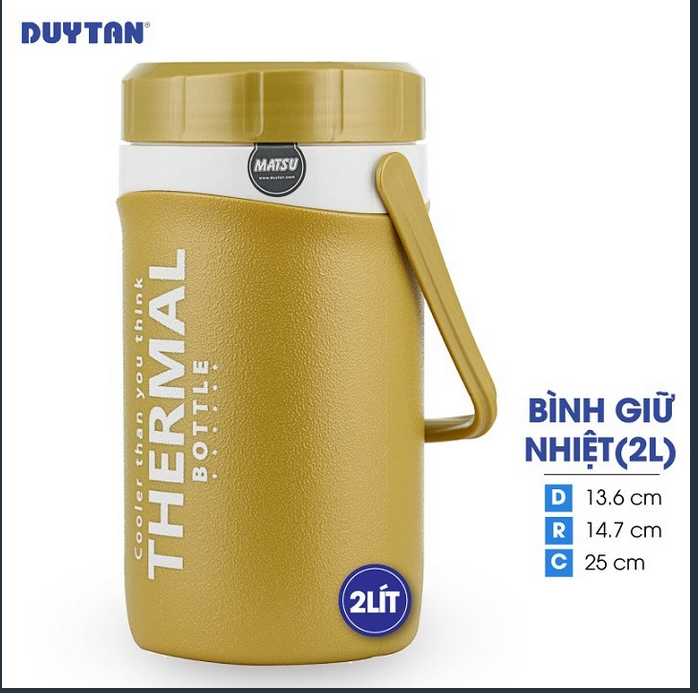 Bình giữ nhiệt Duy Tân 1 lít- Giữ lạnh 12h